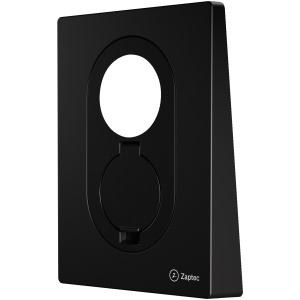Zaptec Go 2 Front Cover-Asphalt Black