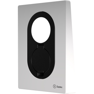 Zaptec Go 2 Front Cover-Cloud White